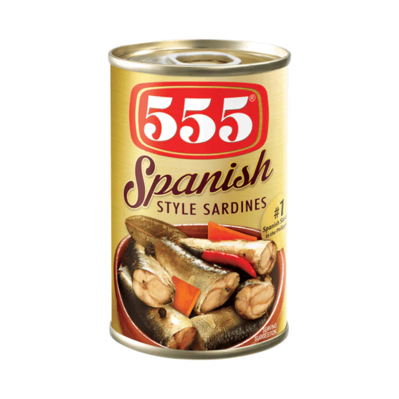 555 SARDINES SPANISH STYLE 155G