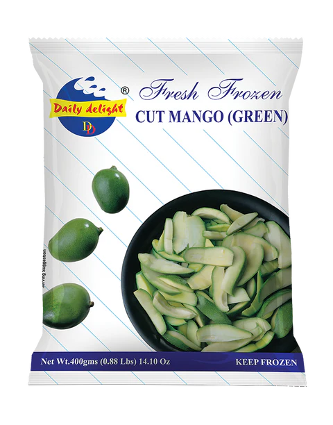 DAILY DELIGHT CUT MANGO GREEN 400G