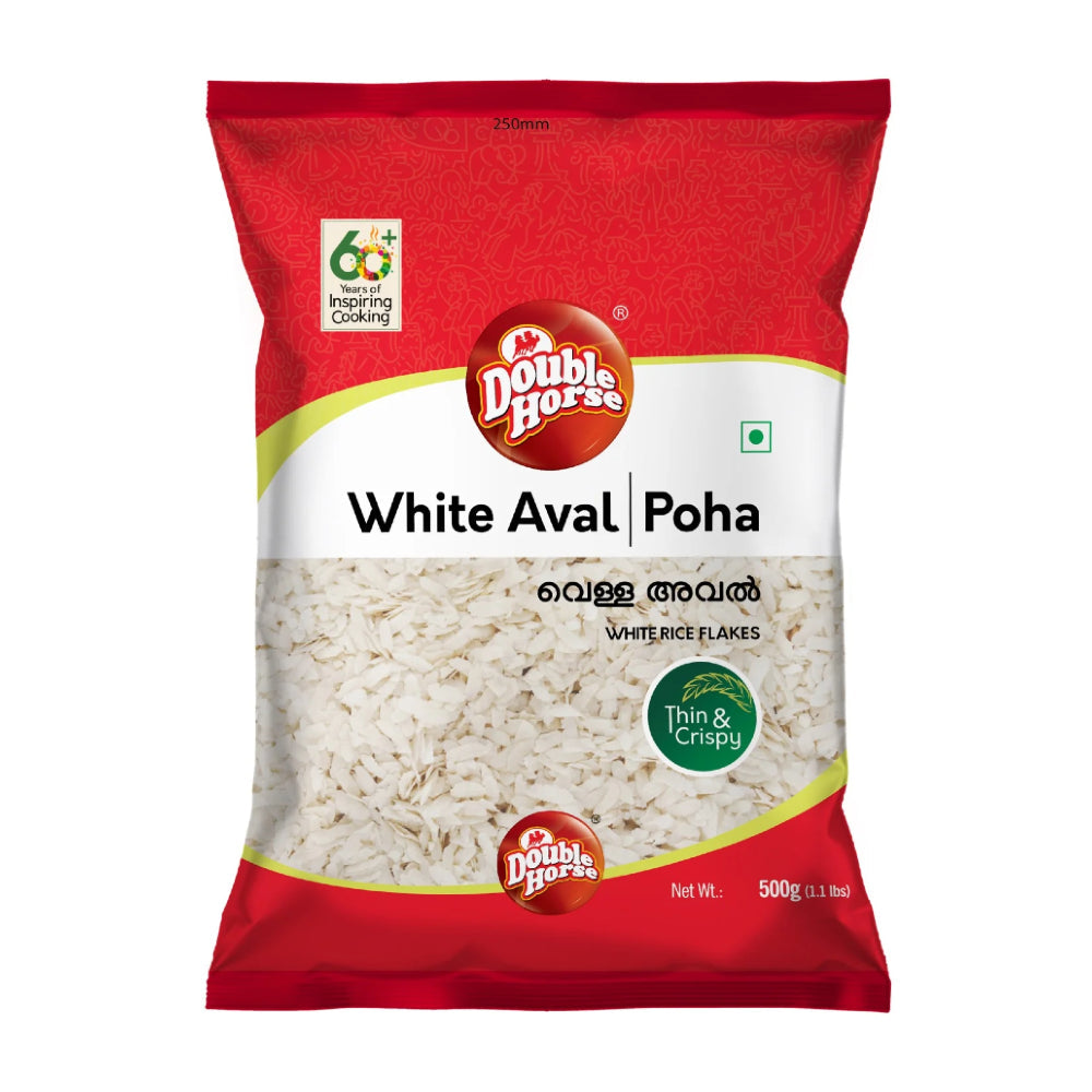 DOUBLE HORSE AVAL WHITE 500G