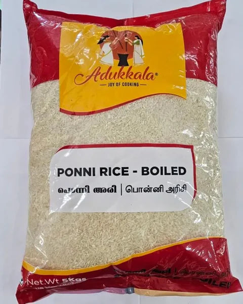 ADUKKALA PONNI BOILED RICE 5KG