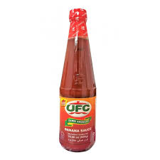 UFC BANANA SAUCE SPICY 550G