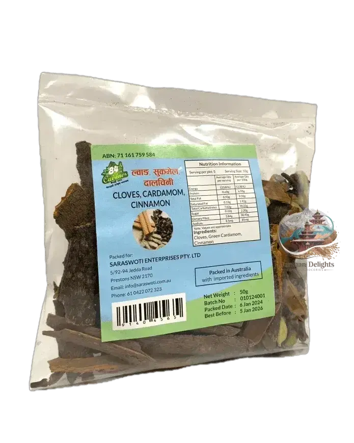 CLOVE+CARDAMOM+CINNAMON MIX 100G