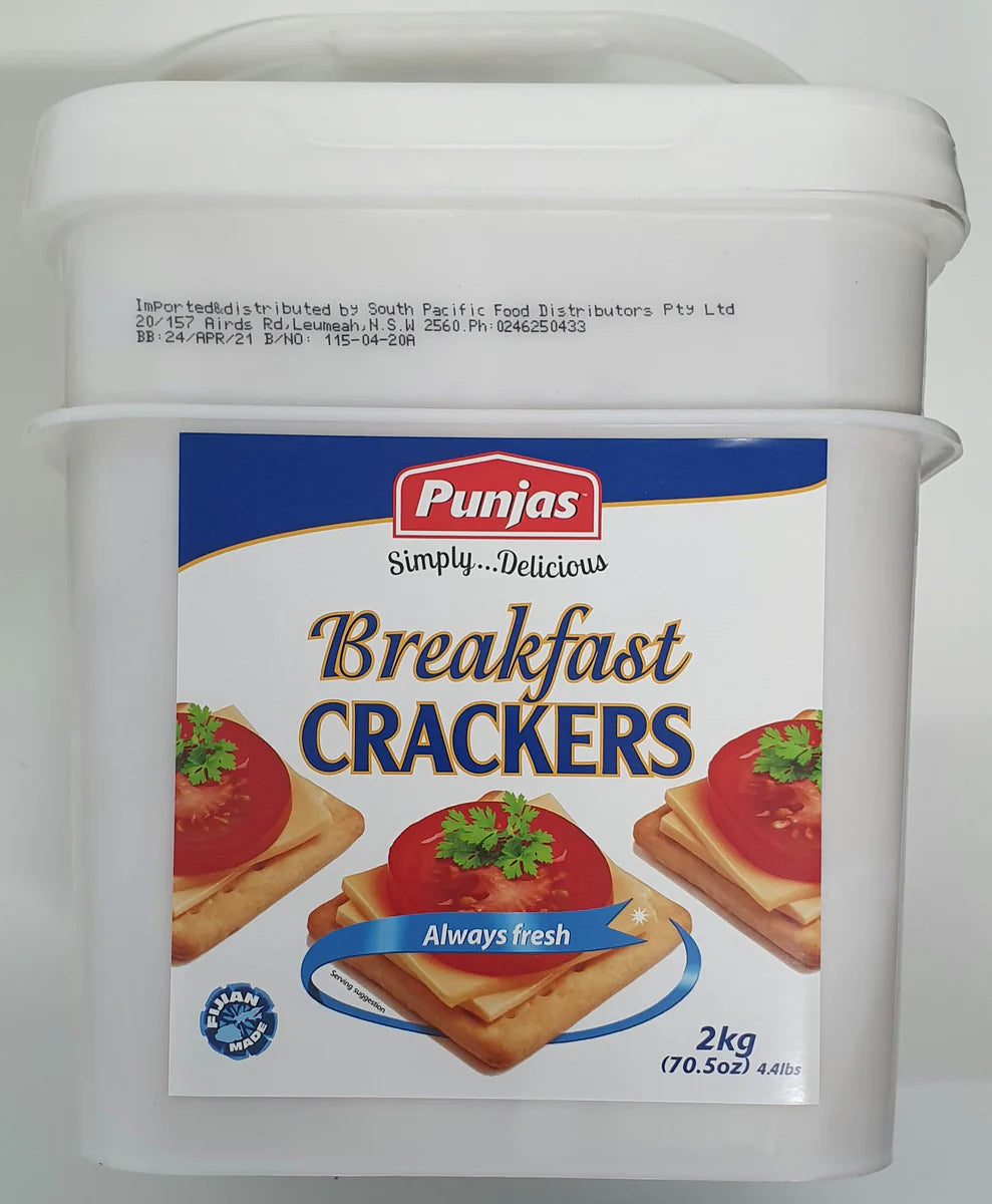 Punjas Roti PUNJAS BREAKFAST CRACKER 2KG – Coastal Spices