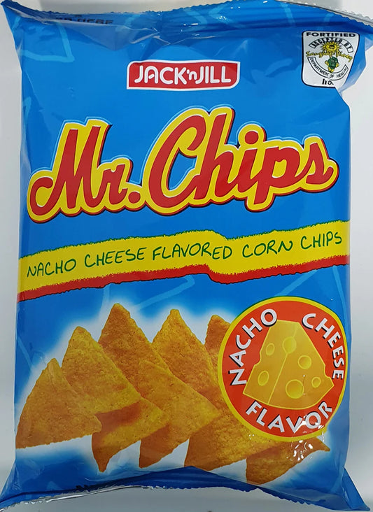 JNJ MR CHIPS NACHO CHEESE 100G