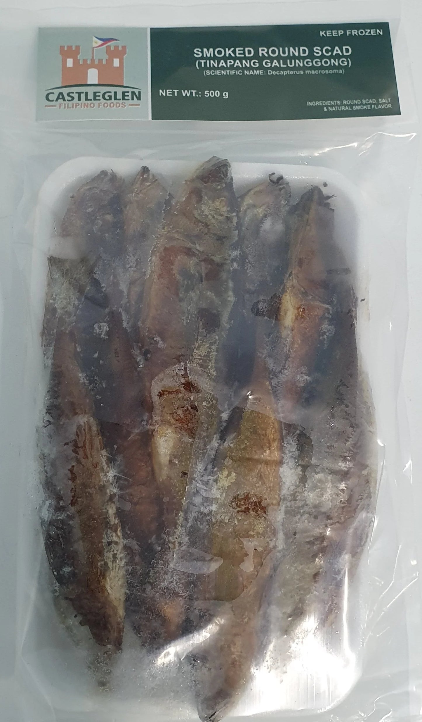 CG SMOKED ROUND SCAD 500G