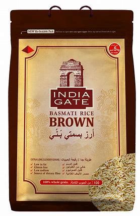 INDIA GATE BROWN RICE 5KG