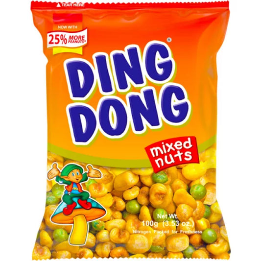 DING DONG SNACK MIX FAV BEANS