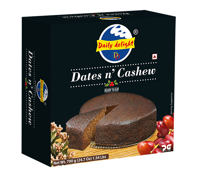 DAILY DELIGHT DATE & CASHEW CAKE 700G