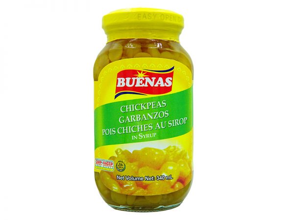 BUENAS CHICK PEAS (GARBANZOS) 340G