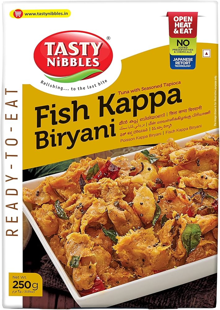 TASTY NIBBLES FISH KAPPA BIRYANI 250G