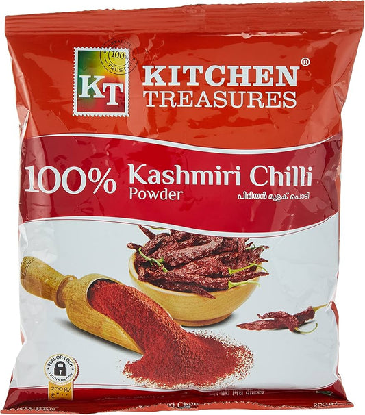 KITCHEN TREASURES KASHMIRI CHILLI POWDER 200G