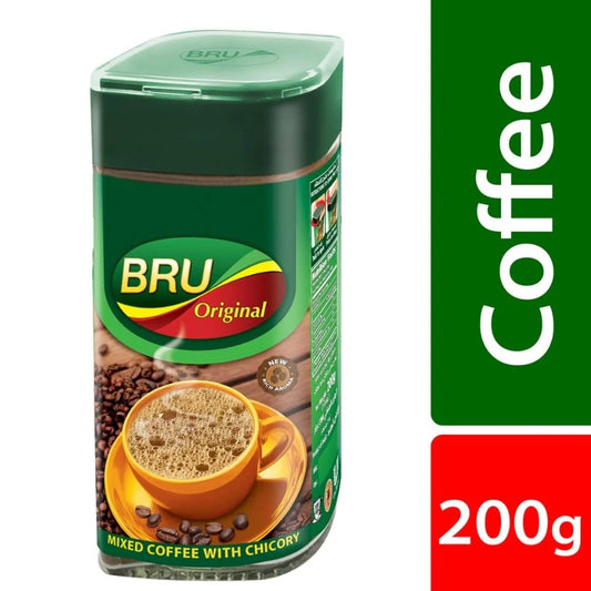 BRU COFFEE ORG 200G