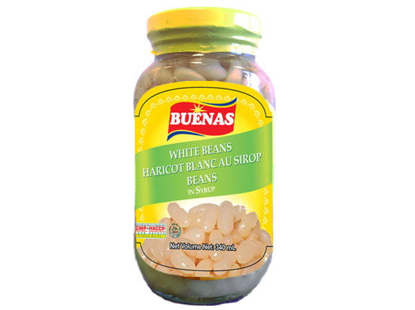 BUENAS SWEET WHITE BEANS 340G