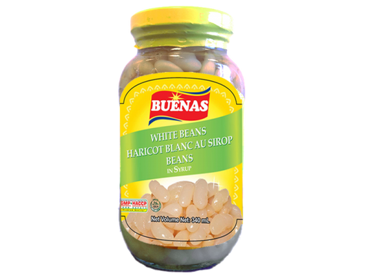 BUENAS SWEET WHITE BEANS 340G