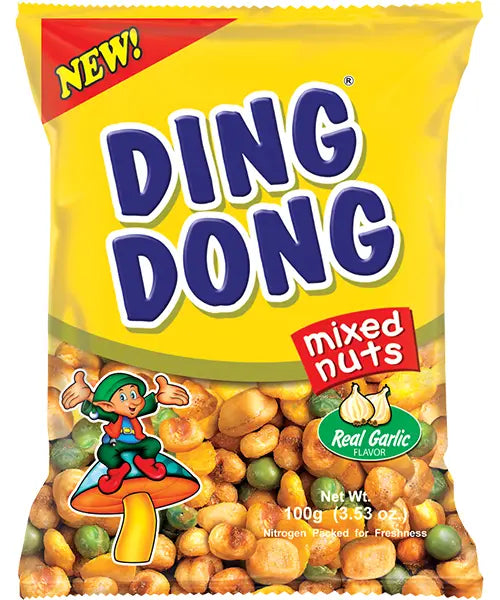 DING DONG SNACK MIX GARLIC
