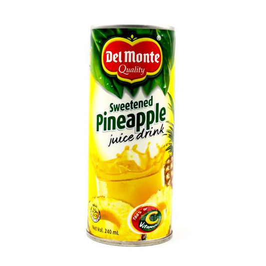 DEL MONTE PINEAPPLE JUICES 240ML