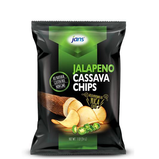 JANS CASSAVA CHIPS 84G