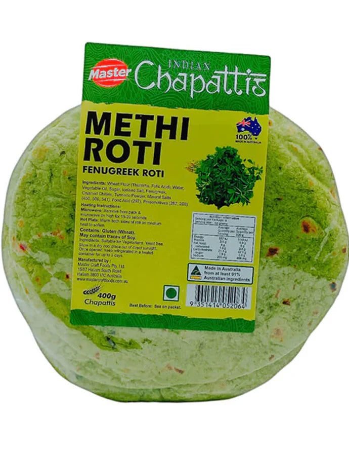 MASTER CRAFT METHI ROTI 400G – Coastal Spices