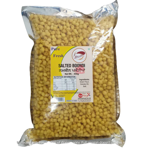 SHUDH BOONDI SALTED 450G