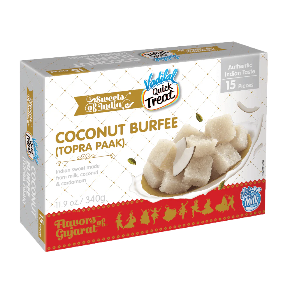 VADILAL BURFEE COCONUT 340G