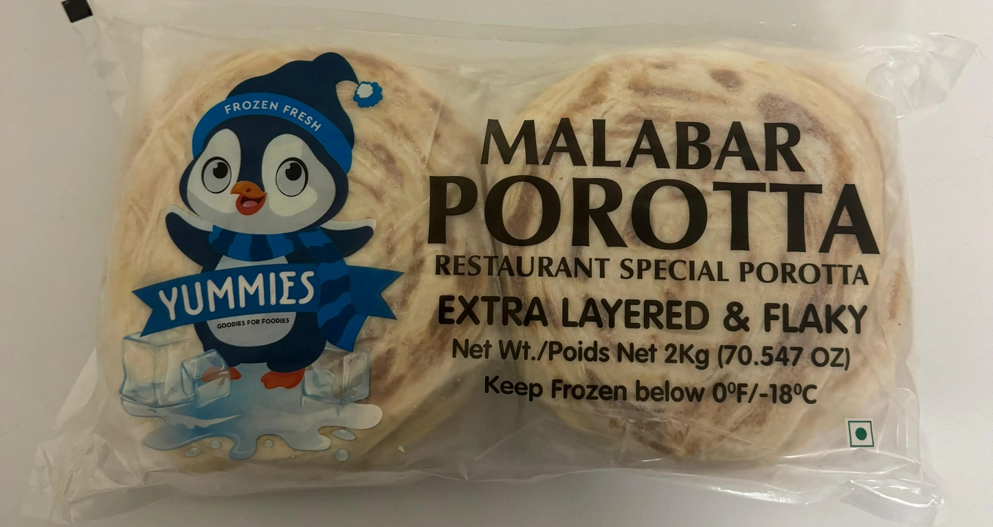 YUMMIES POROTTA MALABAR 2KG