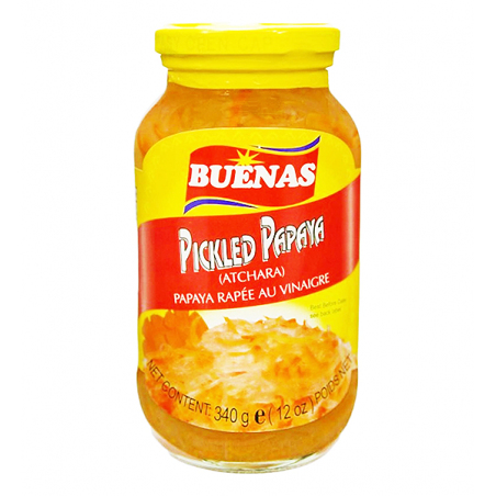 BUENAS PICKLED PAPAYA (ATCHARA) 340G