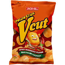 JNJ V CUT POTATO CHIPS 60G