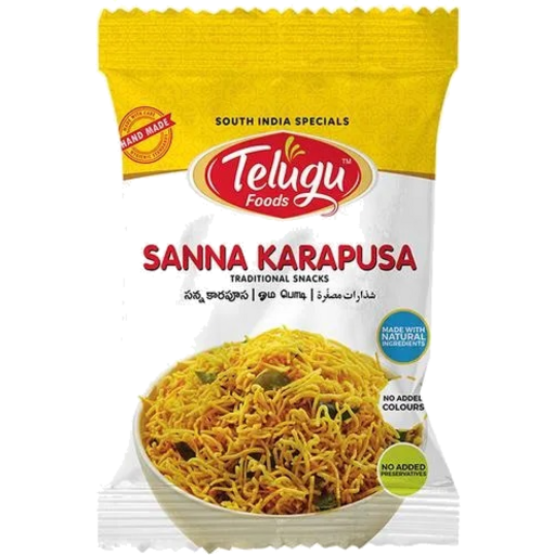 TELUGU FOODS SANNA KARAPUSA 170G