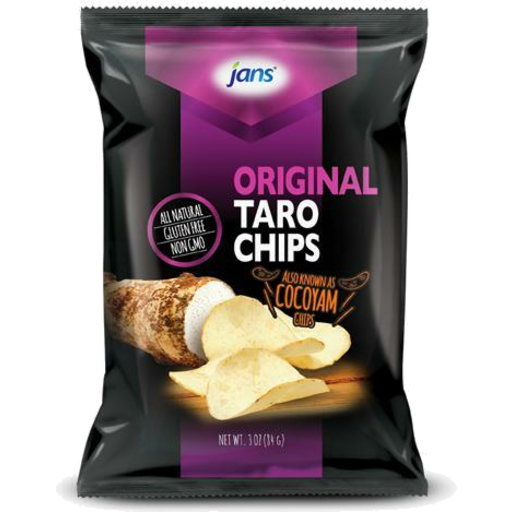 JANS TARO CHIPS ORG 84G