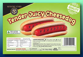MYRONS CHEESEDOG 454G
