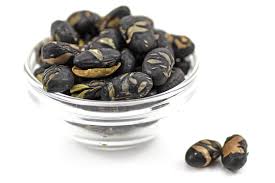 ROASTED BLACK SOYABEAN (KALO BHATMAS) 500G