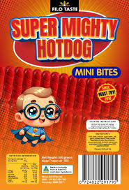 SUPER MIGHTY HOTDOG MINI BITES