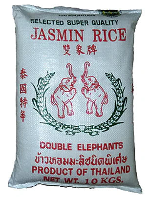 DOUBLE/ELEPHANT JASMINE RICE 10 KG