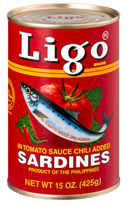 LIGO SARDINES RED HOT 425G