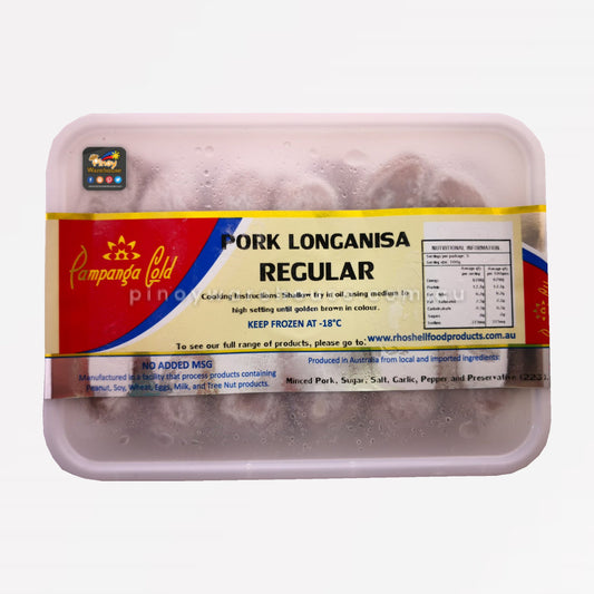 PAMPANGA GOLD PORK LONGANISA CHILLI 450G