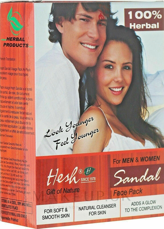 HESH SANDAL WOOD FACE PACK 100G
