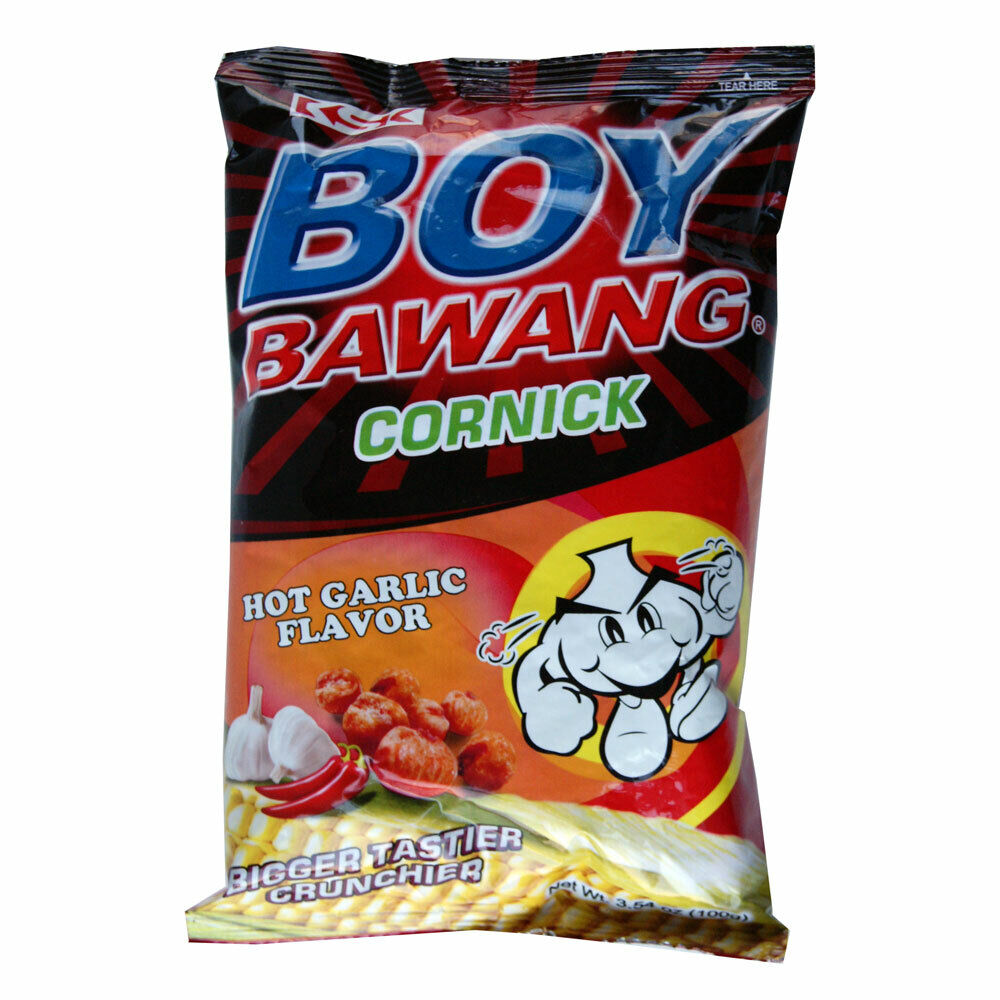 BOY BAWANG CORNICK HOT GARLIC 90G