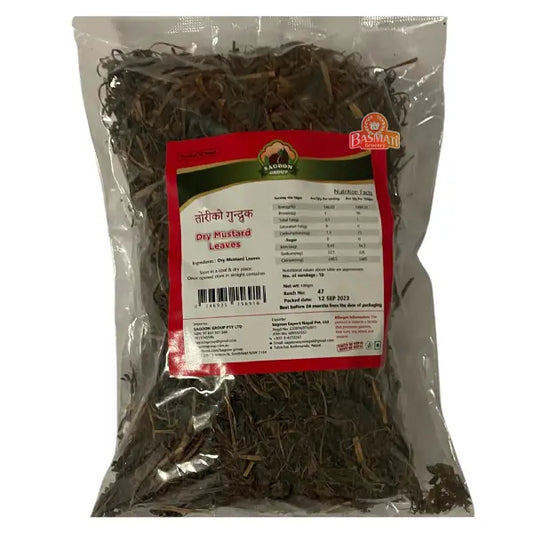 TORI GUNDRUK (GREEN MUSTARD LEAVES) 100G